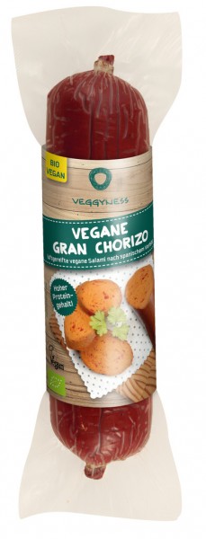 Veggyness Vegane Gran Chorizo VPE