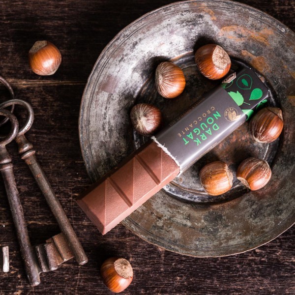 Veganer Dark Nougat BIO RIEGEL VPE