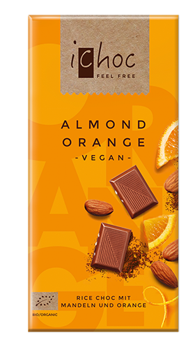 iChoc Almond Orange BIO TAFEL VPE