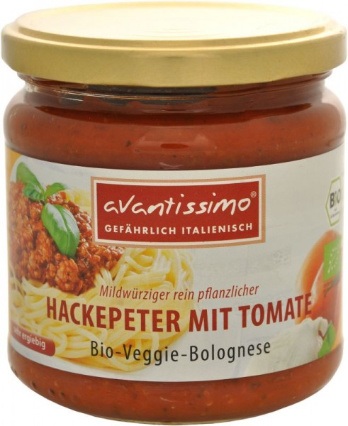Avantissimo BIO Veggie Bolognese Hackepeter VPE