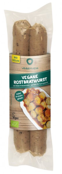 Veggyness Vegane Bio Rostbratwurst VPE
