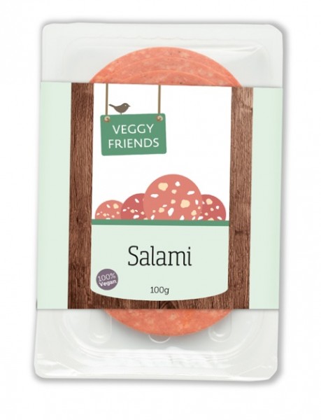 Veggy Friends Aufschnitt Salami VPE